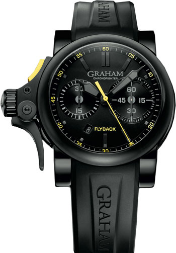 GRAHAM LONDON 2TRAB.B11A Chronofighter Trigger Flyback replica watch